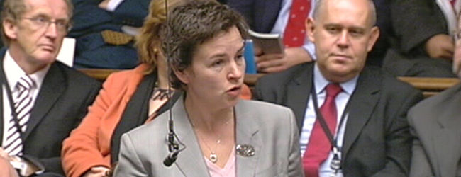 Mary Creagh MP in Parliament, Shlurder