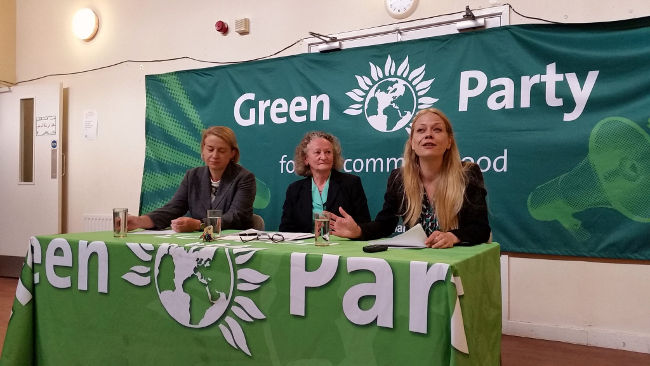 Green Party, London mayoral launch, September 2015 by RachelH_