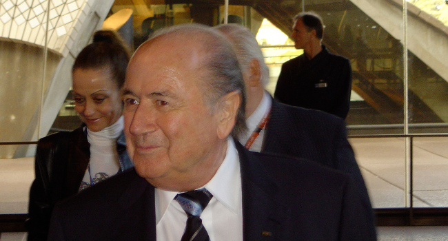 Sepp Blatter at Fifa Congress Sydney in May 2008 by AsianFC