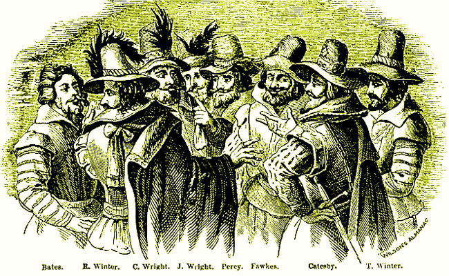 Gunpowder plot, public domain