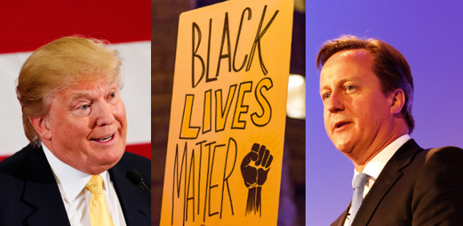 RD E28 Donald Trump, Black Lives Matter and David Cameron