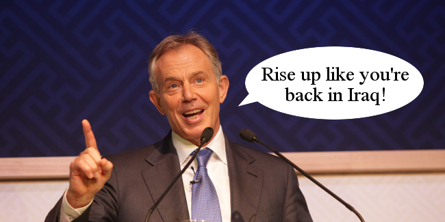 Right Dishonourable 70 Tony Blair