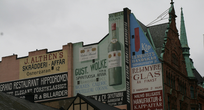 Advertising in Malmo, September 2007 by Mathias Klang