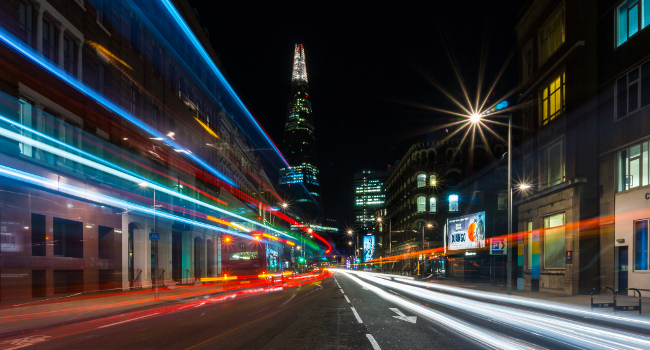 Southwark Street at Night, January 2013 by Marcus Holland-Moritz