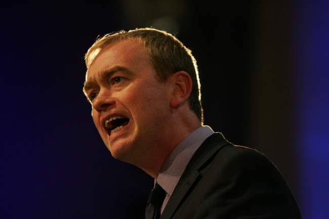 Tim Farron, October 2014 by the Liberal Democrats