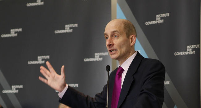 Andrew Adonis, March 2011 by the Institute for Government