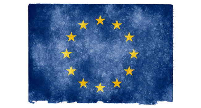 EU Grunge Flag, April 2012 by Nicolas Raymond