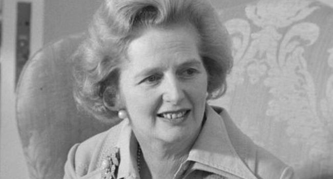 Margaret Thatcher via Robert Huffstutter