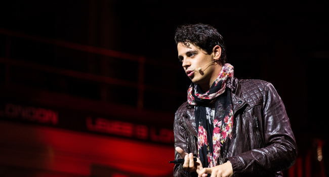 Milo Yiannopoulos, June 2013 by Official LeWeb Photos