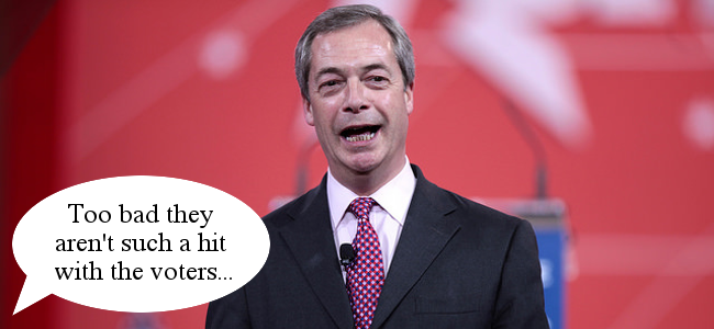 Nigel Farage Ukip punchup