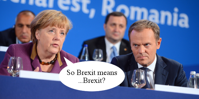 Right Dishonourable 76 Tusk Brexit Means Brexit