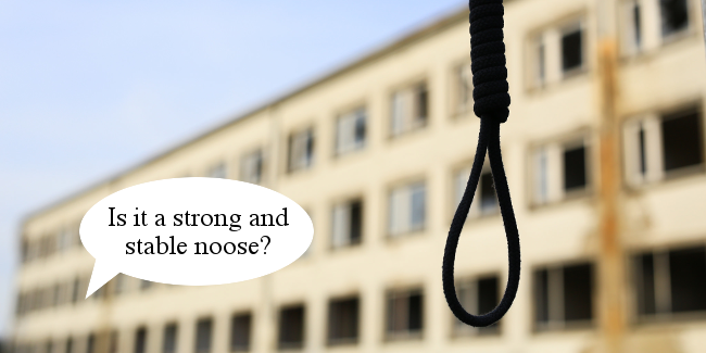 Right Dishonourable strong and stable noose