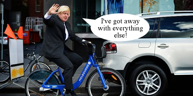 RD116 Boris Johnson getaway